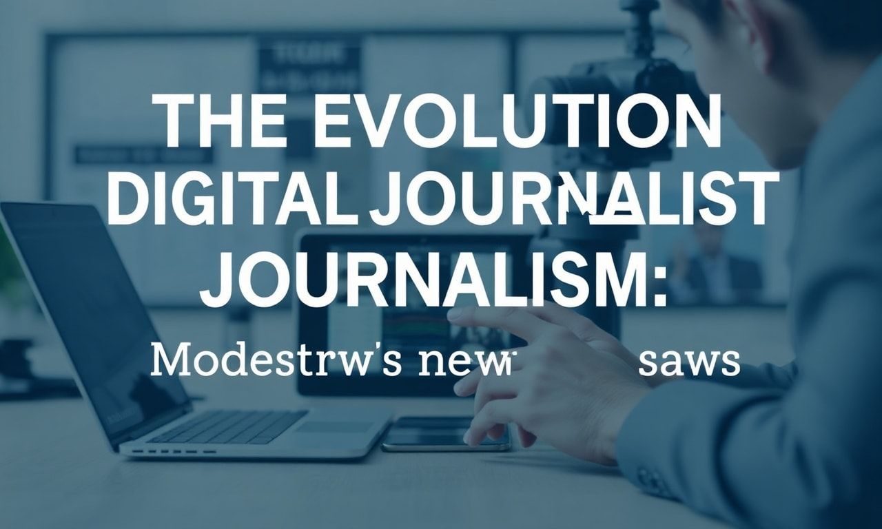 The Evolution of Digital Journalism: Navigating the Modern News Landscape
