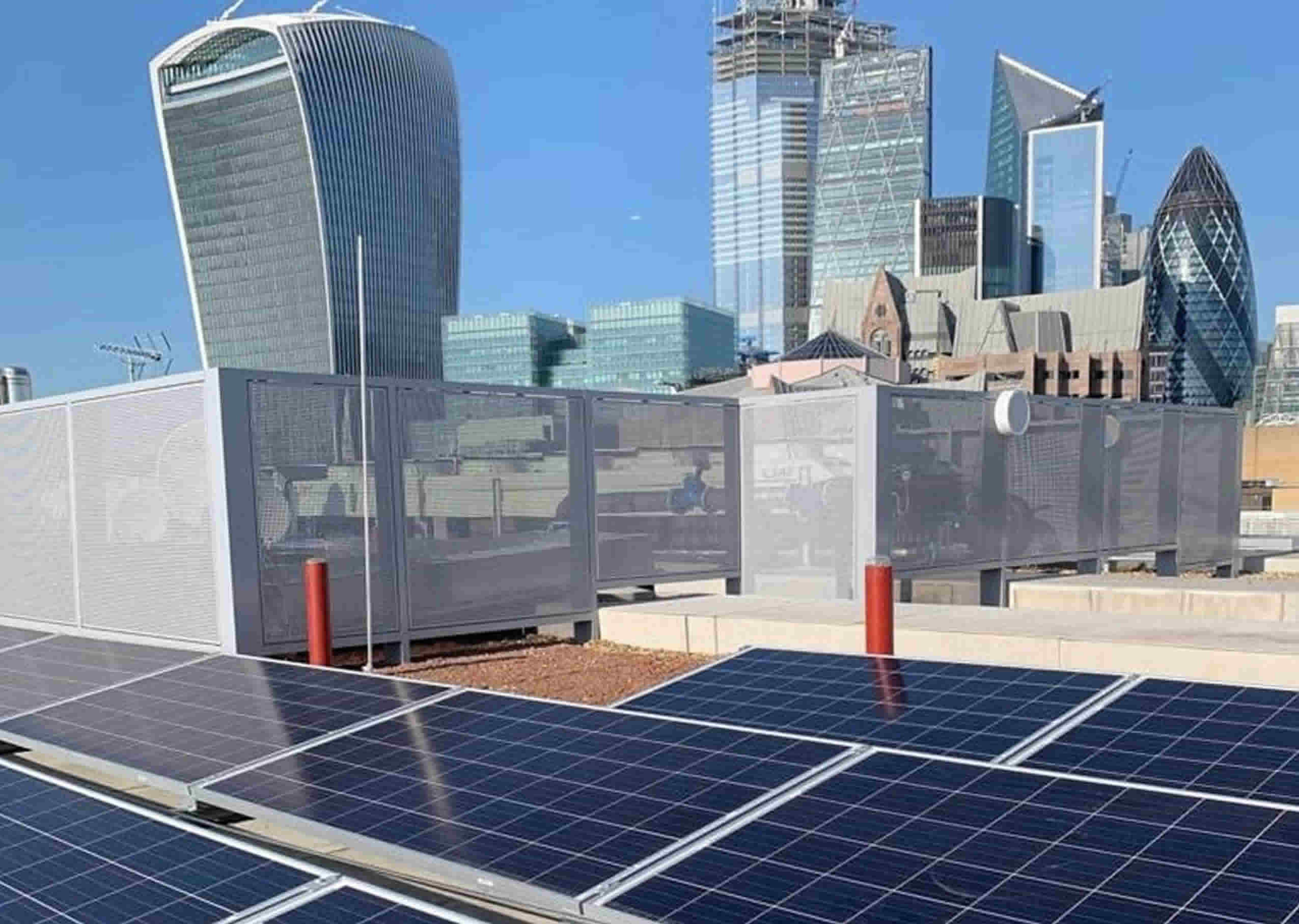 solar energy, renewable energy, City of London, rooftop solar, business sustainability, energy transition, Hammersmith & Fulham, E.ON UK, net zero, community energy