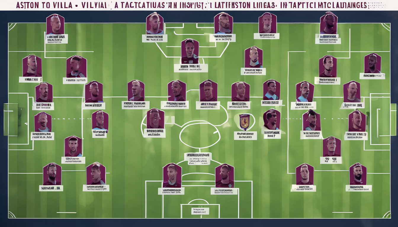Aston Villa vs Tottenham Lineups: Key Players and Starting XI Insights How to Analyse Aston Villa vs Tottenham Lineups for Tactical Advantages