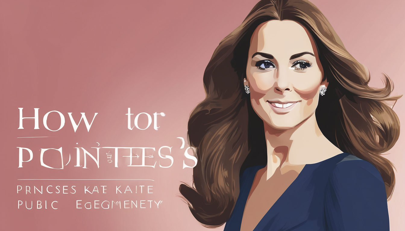 Princess Kate Latest News Today: Updates on Royal Duties and Charitable Work How to Stay Updated on Princess Kate’s Latest Public Engagements