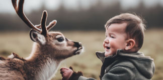 Piers Morgan Shares Heartwarming Moment with Adorable Baby Reindeer Home