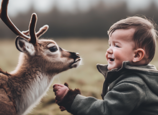 Piers Morgan Shares Heartwarming Moment with Adorable Baby Reindeer