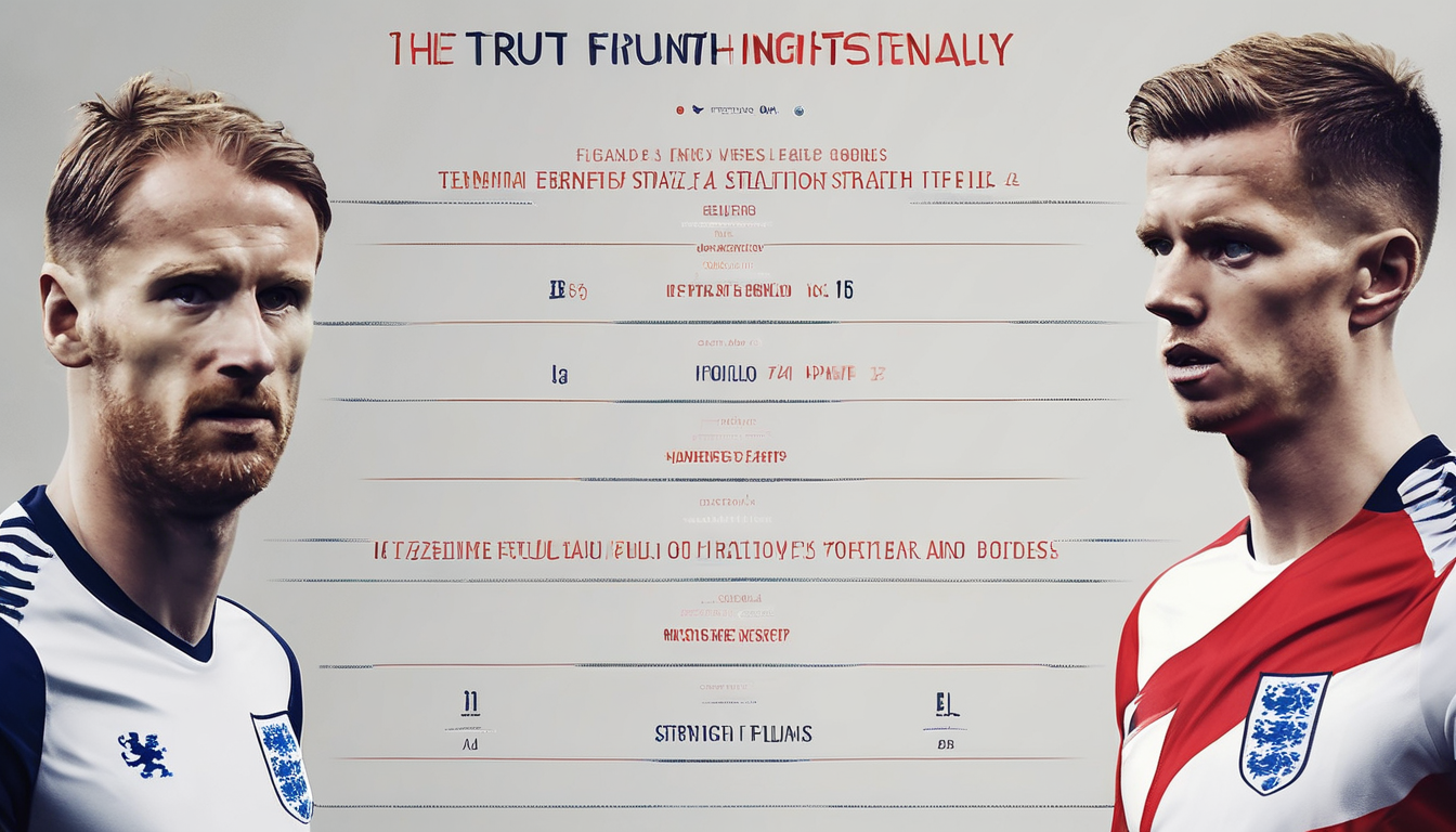 England vs Finland: Full National Team Lineups and Key Player Insights The Truth About England’s Starting XI: Strengths and Weaknesses Revealed