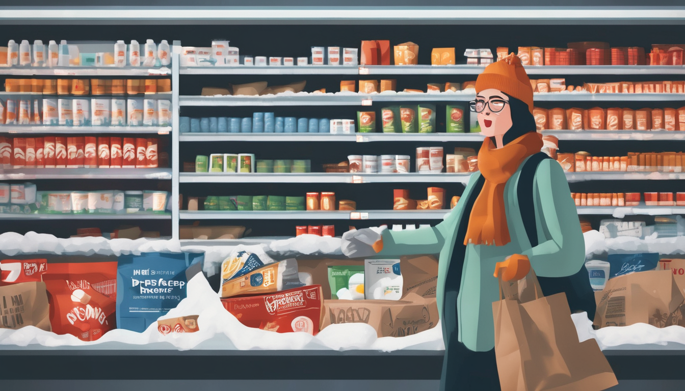 How to Stay Prepared and Calm During Supermarket Snow Panic Buying The Truth About Stockpiling: What You Really Need for a Snowy Emergency