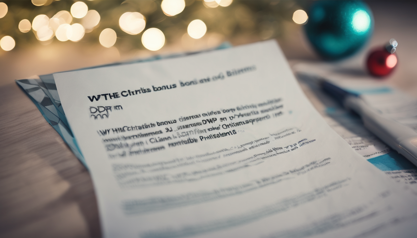 DWP Christmas Bonus Increase Brings Extra Support to Eligible Claimants Why the DWP Christmas Bonus Increase Matters for Eligible Claimants