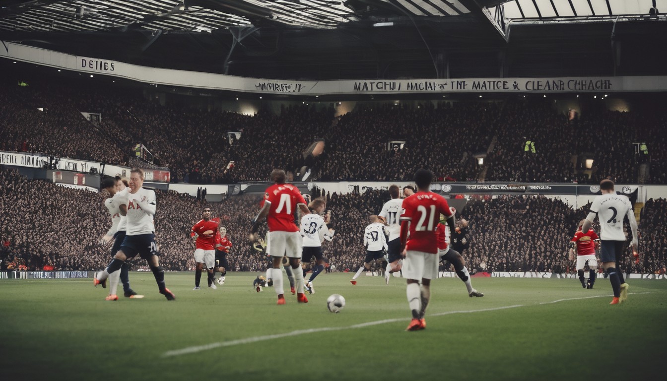 Tottenham vs Manchester United: Key Moments and Match Timeline Why Tottenham’s Tactical Changes Shifted the Momentum Against Manchester United