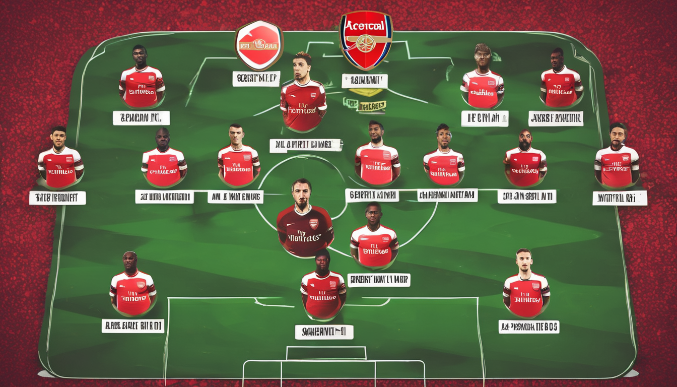 Arsenal vs Crystal Palace Lineups: Key Player Selections Revealed X Ways Arsenal’s Lineup Changes Impact Their Midfield Battle