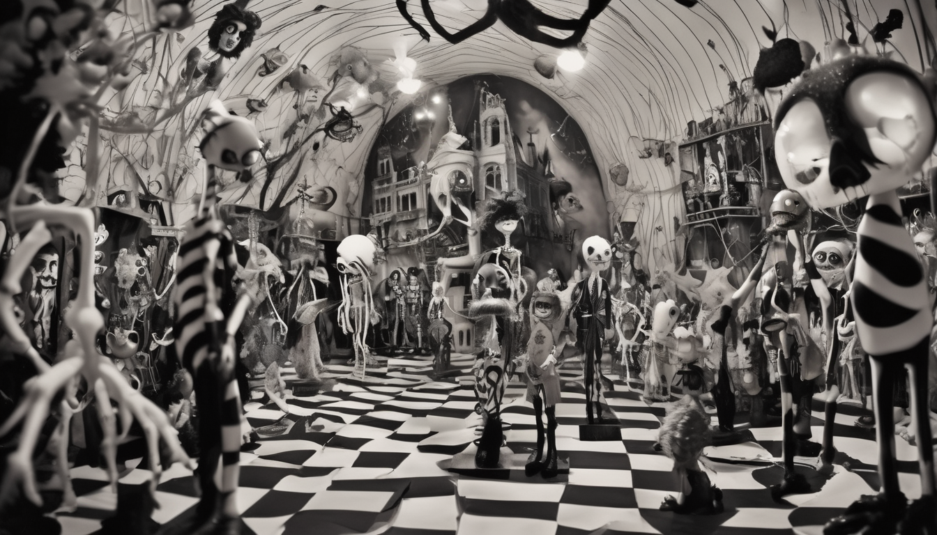 Explore Tim Burton’s Imaginative World at London’s Exclusive Exhibition X Ways the Exhibition Brings Tim Burton’s Dark Fantasies to Life