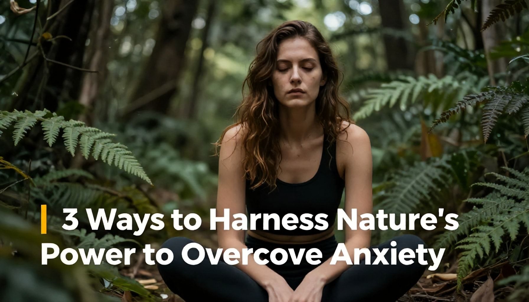 3 Ways to Harness Nature's Power to Overcome Anxiety