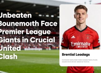 Unbeaten Bournemouth Face Premier League Giants in Crucial United Clash