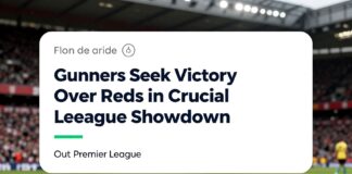 Gunners Seek Victory Over Reds in Crucial Premier League Showdown Home