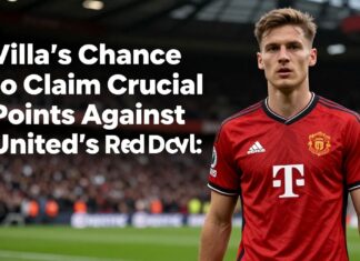 Villa’s Chance to Claim Crucial Points Against United’s Red Devils