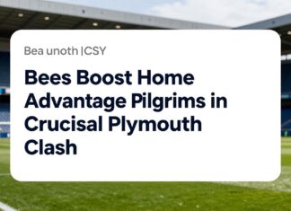 Bees Boost Home Advantage Against Pilgrims in Crucial Plymouth Clash