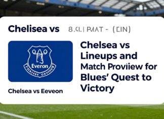Chelsea vs Everton: Lineups and Match Preview for Blues’ Quest to Victory