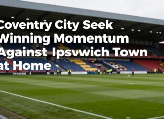 Coventry City Seek Winning Momentum Against Ipswich Town at Home