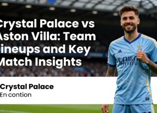 Crystal Palace vs Aston Villa: Team Lineups and Key Match Insights
