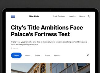 City’s Title Ambitions Face Palace’s Fortress Test