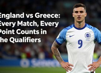 England vs Greece: Every Match, Every Point Counts in the Qualifiers