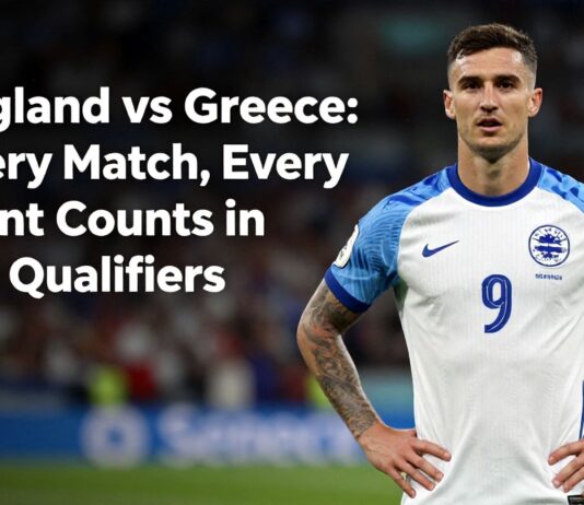 England vs Greece: Every Match, Every Point Counts in the Qualifiers Home