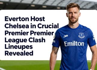 Everton Host Chelsea in Crucial Premier League Clash Lineups Revealed