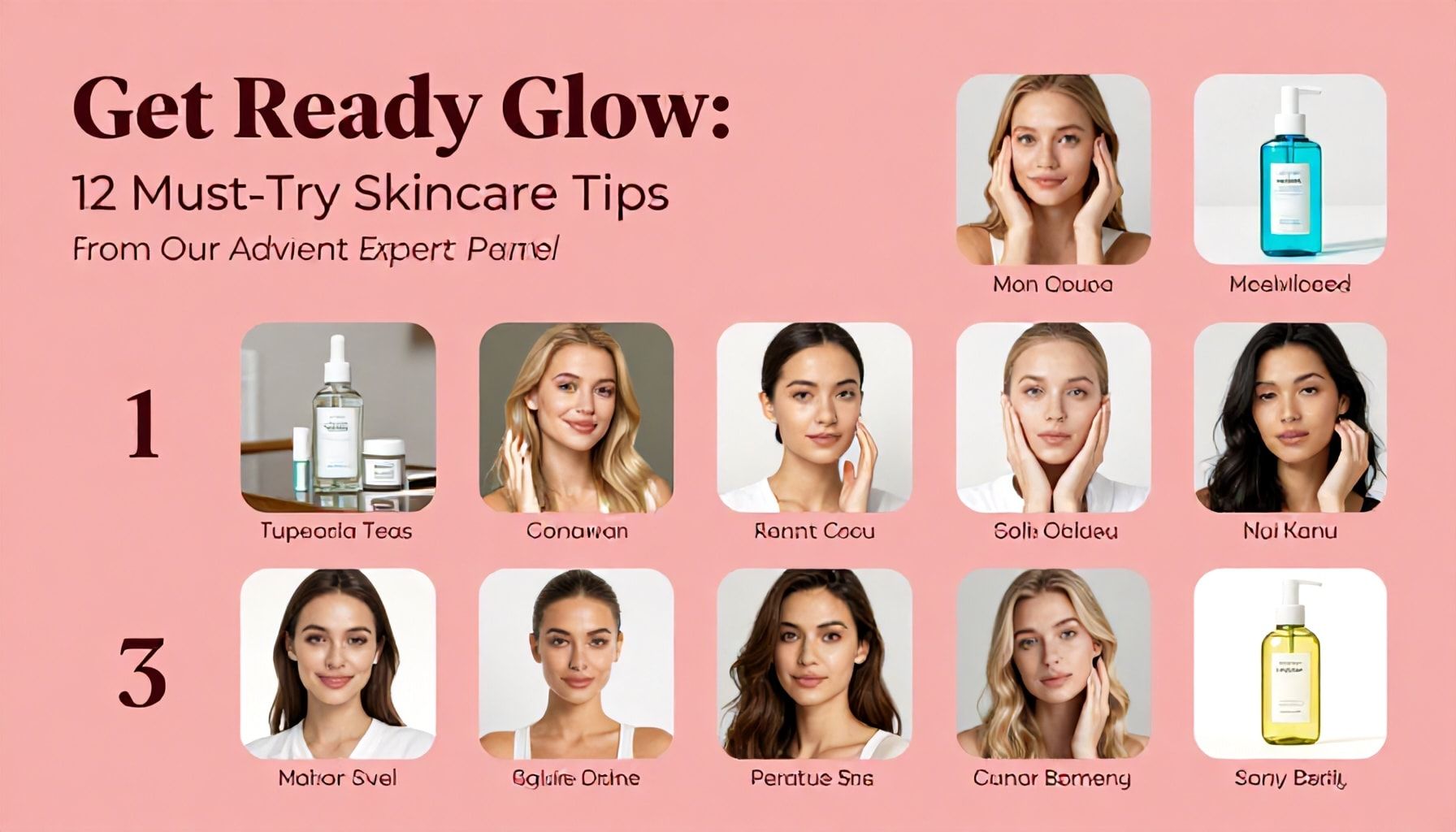 Get Ready to Glow: 12 Must-Try Skincare Tips from Our Advent Calendar Expert Panel