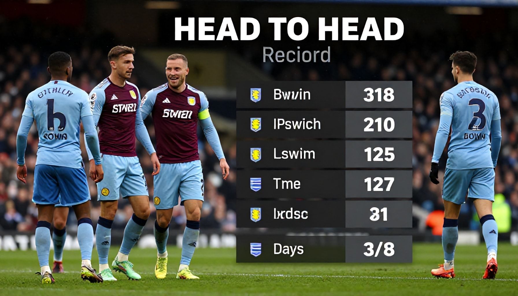 How to Analyse the Aston Villa vs Ipswich Town Head-to-Head Record