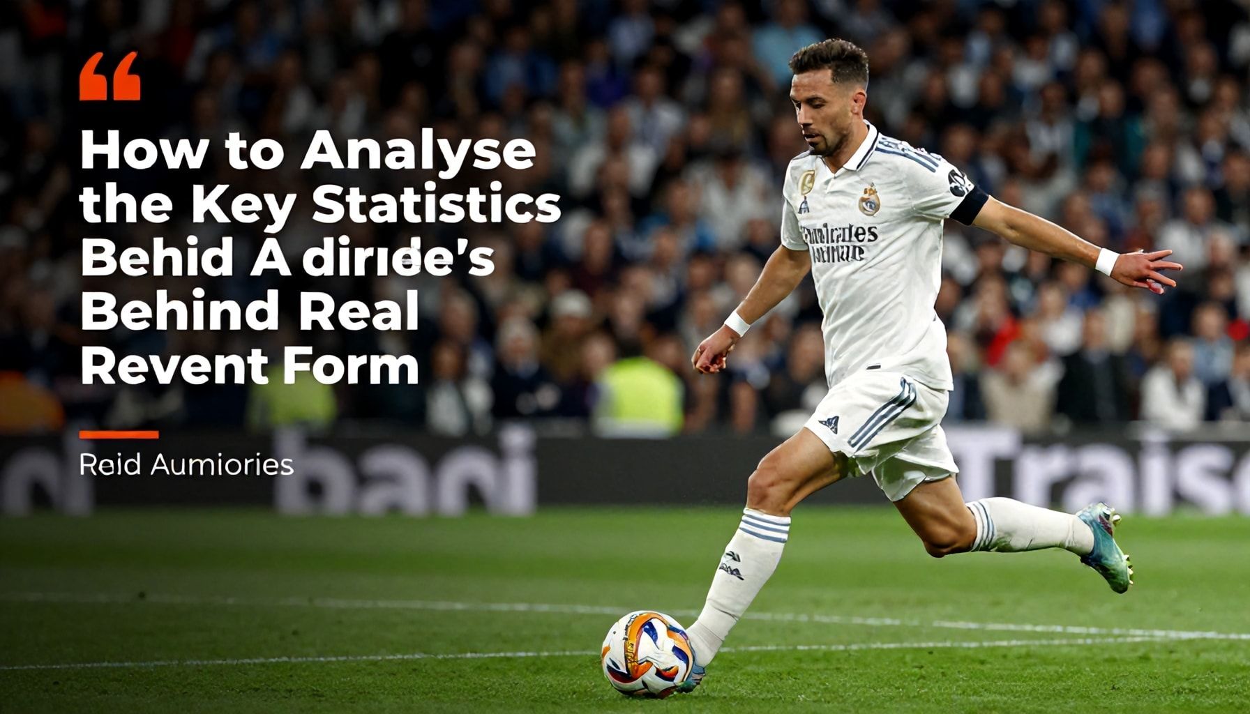 How to Analyse the Key Statistics Behind Real Madrid's Recent Form