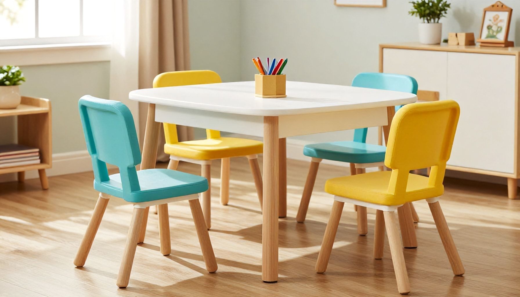 How to Create a Fun and Inviting Atmosphere with Your Kids' Table and Chair Sets