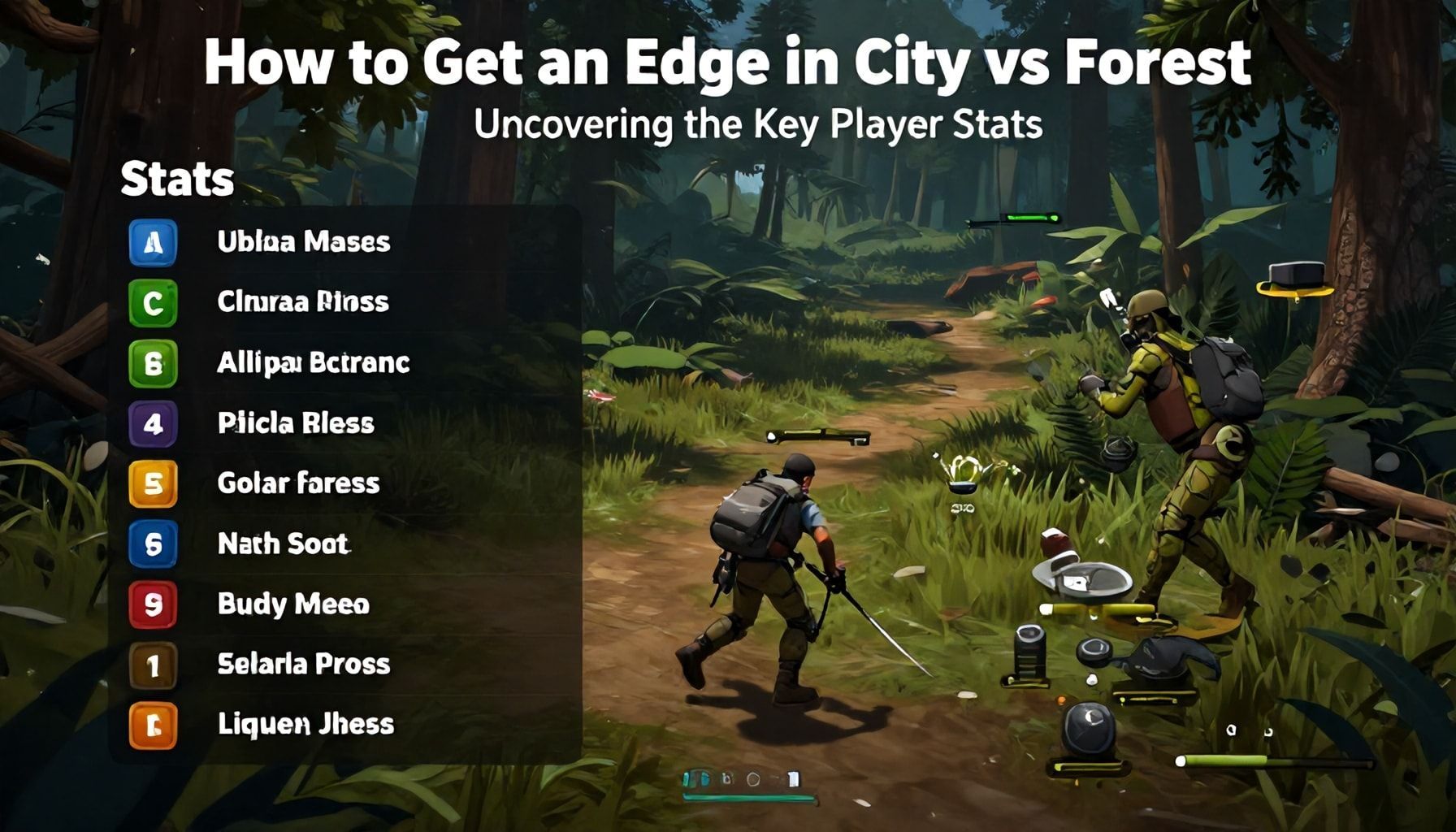 How to Get an Edge in City vs Forest: Uncovering the Key Player Stats