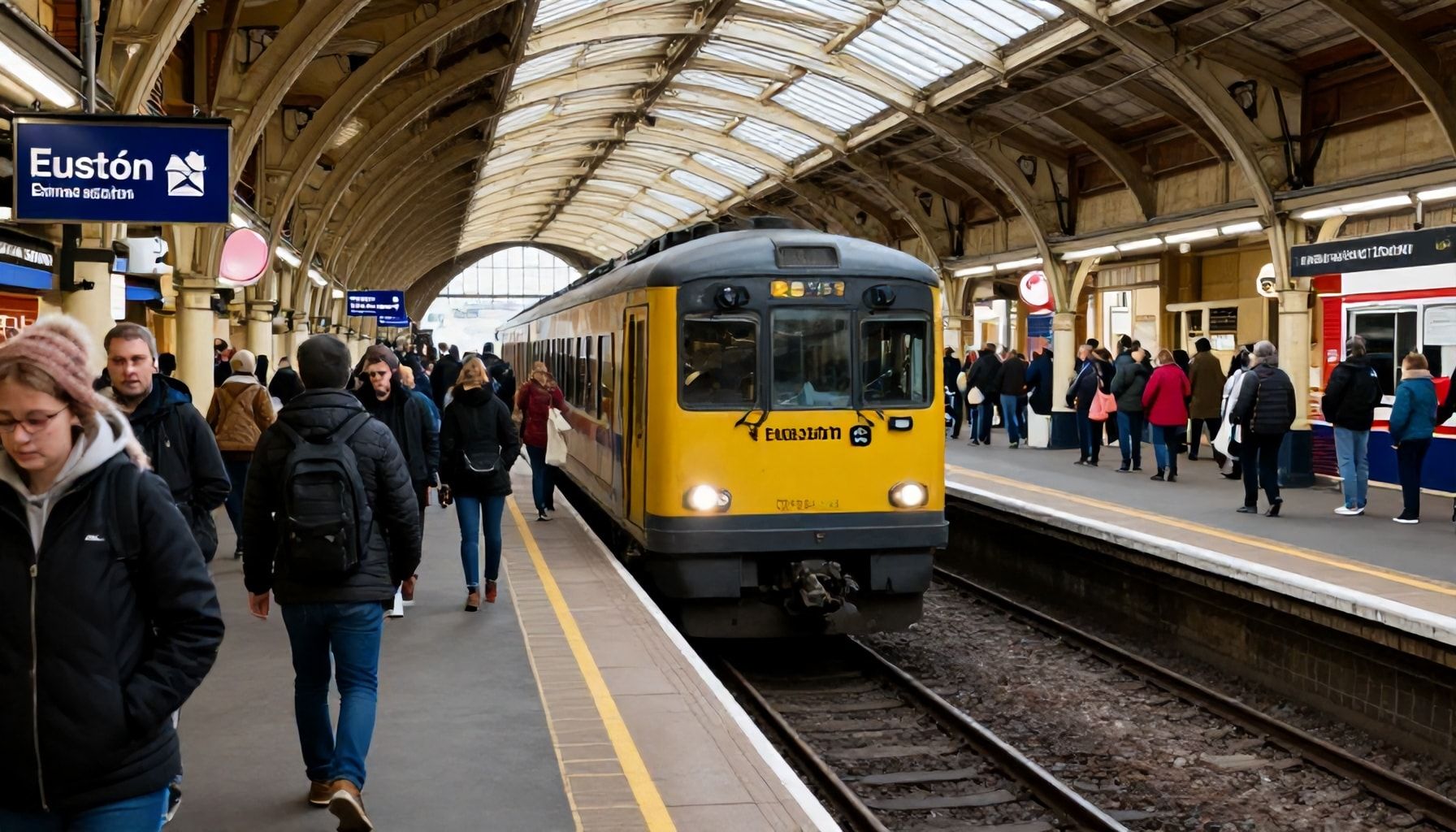 How to Navigate Euston Station's Crowded Platforms During the Holiday Season