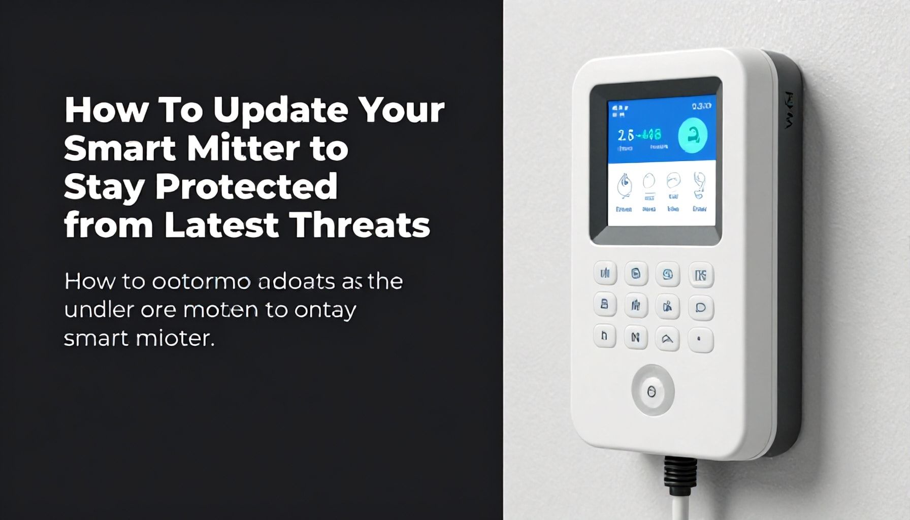 How to Update Your Smart Meter to Stay Protected from Latest Threats