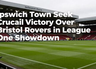 Ipswich Town Seek Crucial Victory Over Bristol Rovers in League One Showdown