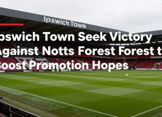 Ipswich Town Seek Victory Against Notts Forest to Boost Promotion Hopes