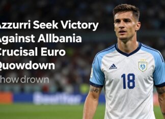 Azzurri Seek Victory Against Albania in Crucial Euro Qualifier Showdown