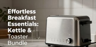 Effortless Breakfast Essentials: Kettle & Toaster Bundle Home