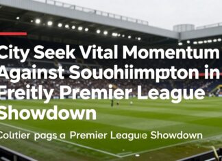 City Seek Vital Momentum Against Southampton in Premier League Showdown