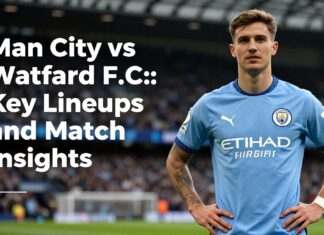 Man City vs Watford F.C.: Key Lineups and Match Insights