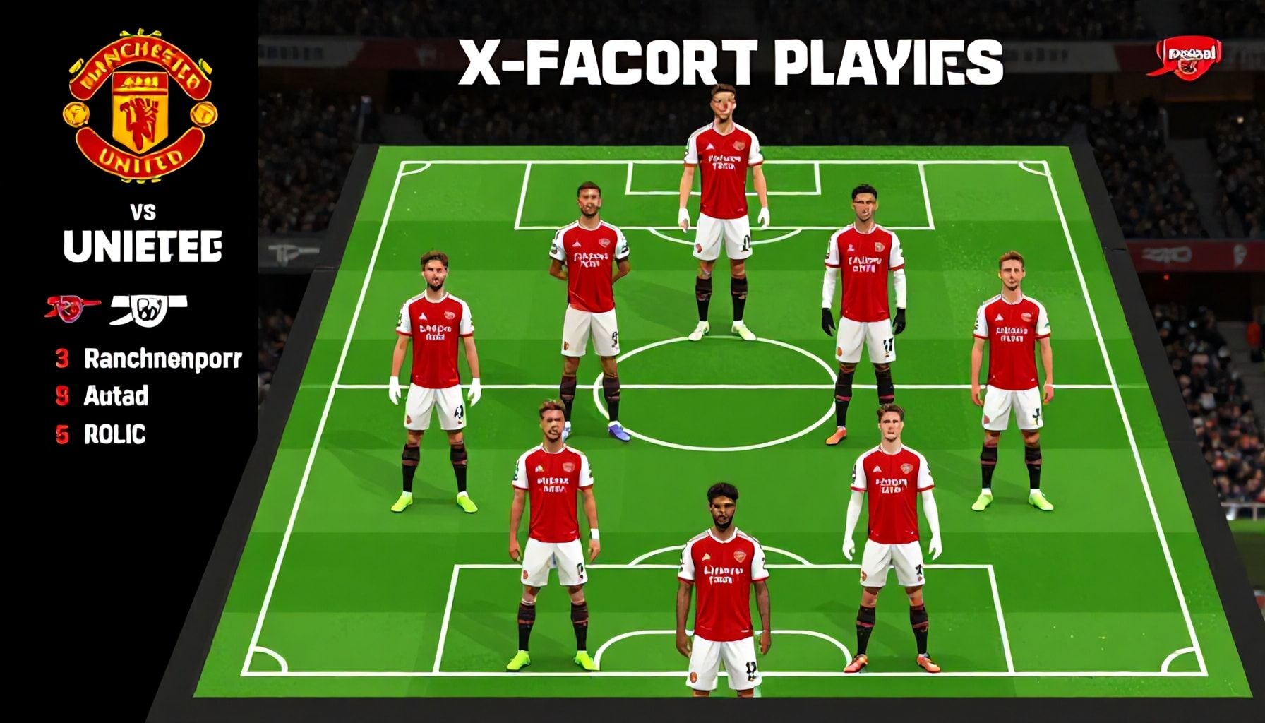Manchester United vs Arsenal Lineups: The Ultimate Guide to X-Factor Players