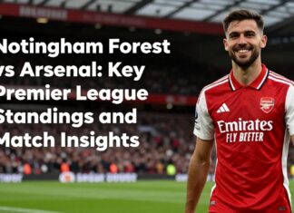 Nottingham Forest vs Arsenal: Key Premier League Standings and Match Insights