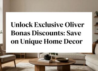 Unlock Exclusive Oliver Bonas Discounts: Save on Unique Home Decor