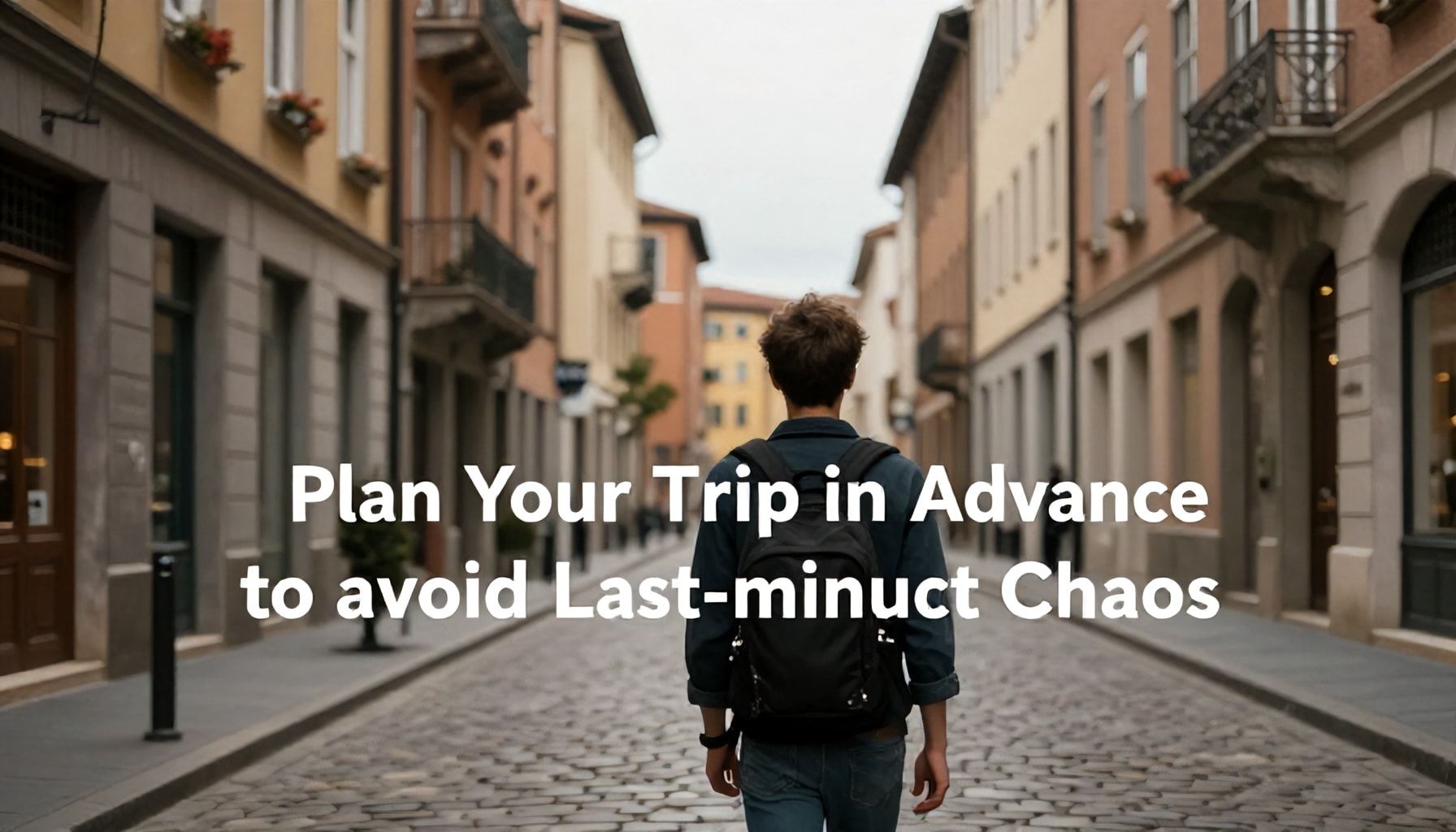 Plan Your Trip in Advance to Avoid Last-Minute Chaos