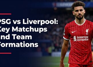 PSG vs Liverpool: Key Matchups and Team Formations