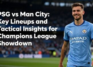 PSG vs Man City: Key Lineups and Tactical Insights for the Champions League Showdown