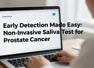 Early Detection Made Easy: Non-Invasive Saliva Test for Prostate Cancer