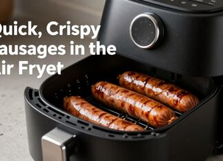 Quick, Crispy Sausages in the Air Fryer