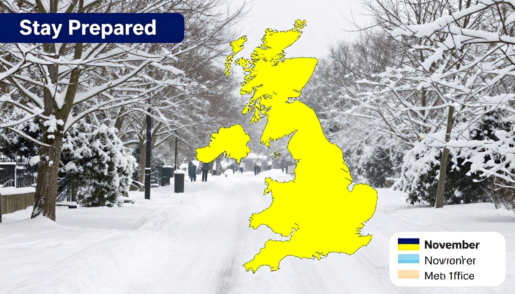 Stay Prepared: UK Snow Forecast for November from the Met Office