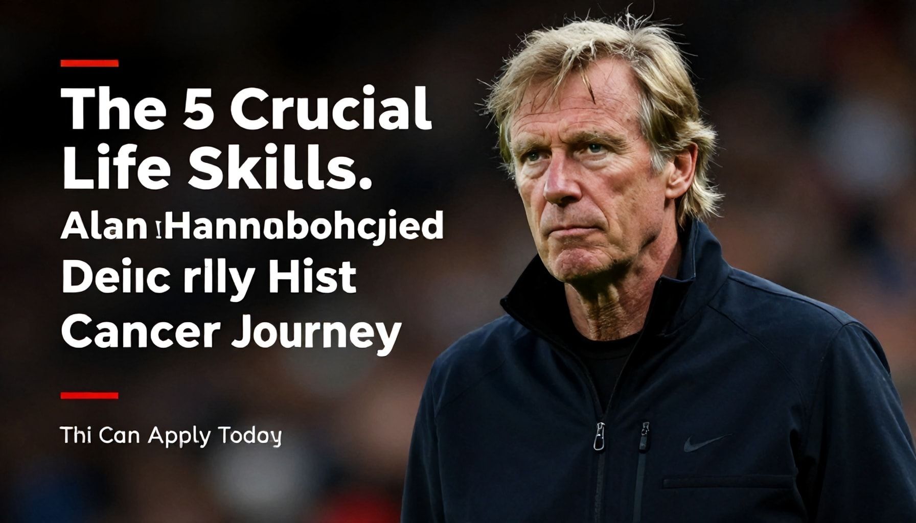 The 5 Crucial Life Skills Alan Hansen Developed During His Cancer Journey That You Can Apply Today