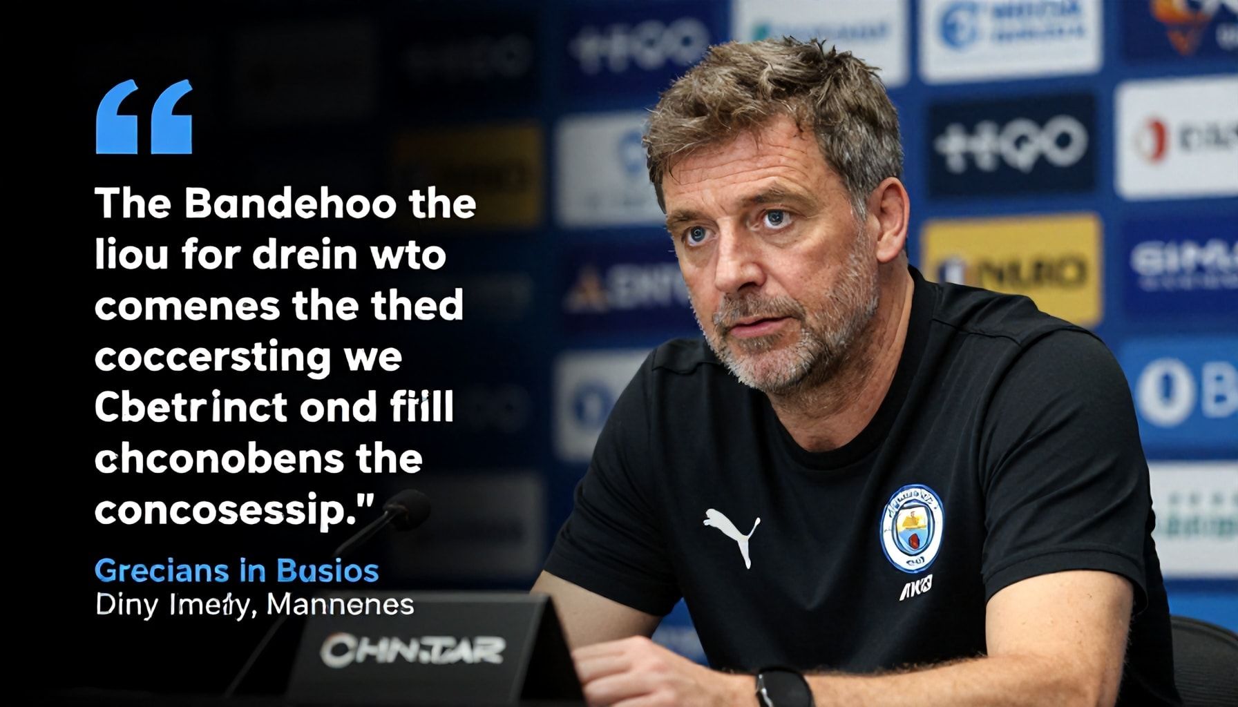 The 5 Key Takeaways from Grecians Manager's Press Conference Revealing City's Lineup