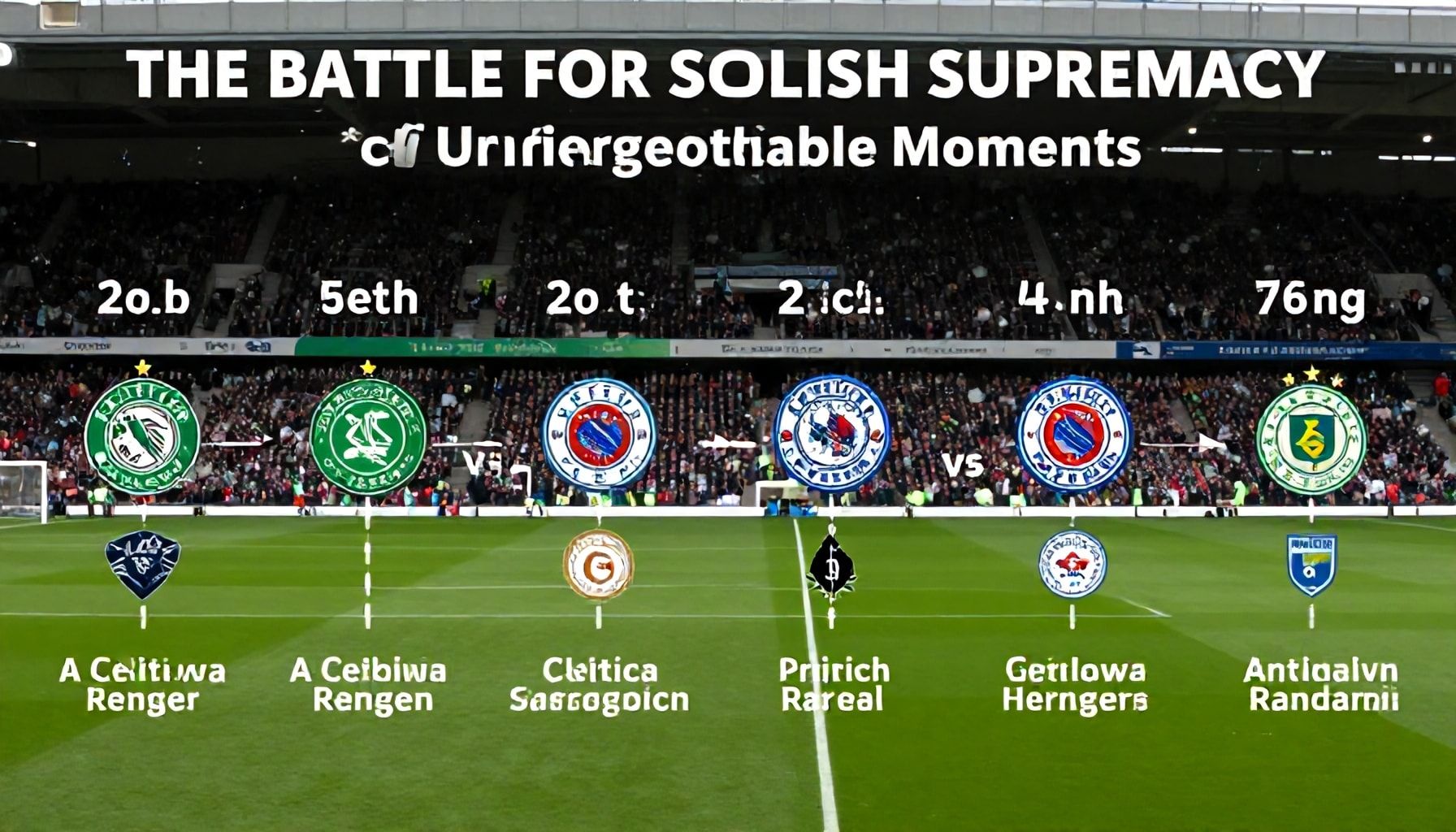 The Battle for Scottish Supremacy: A Celtic vs Rangers Timeline of Unforgettable Moments