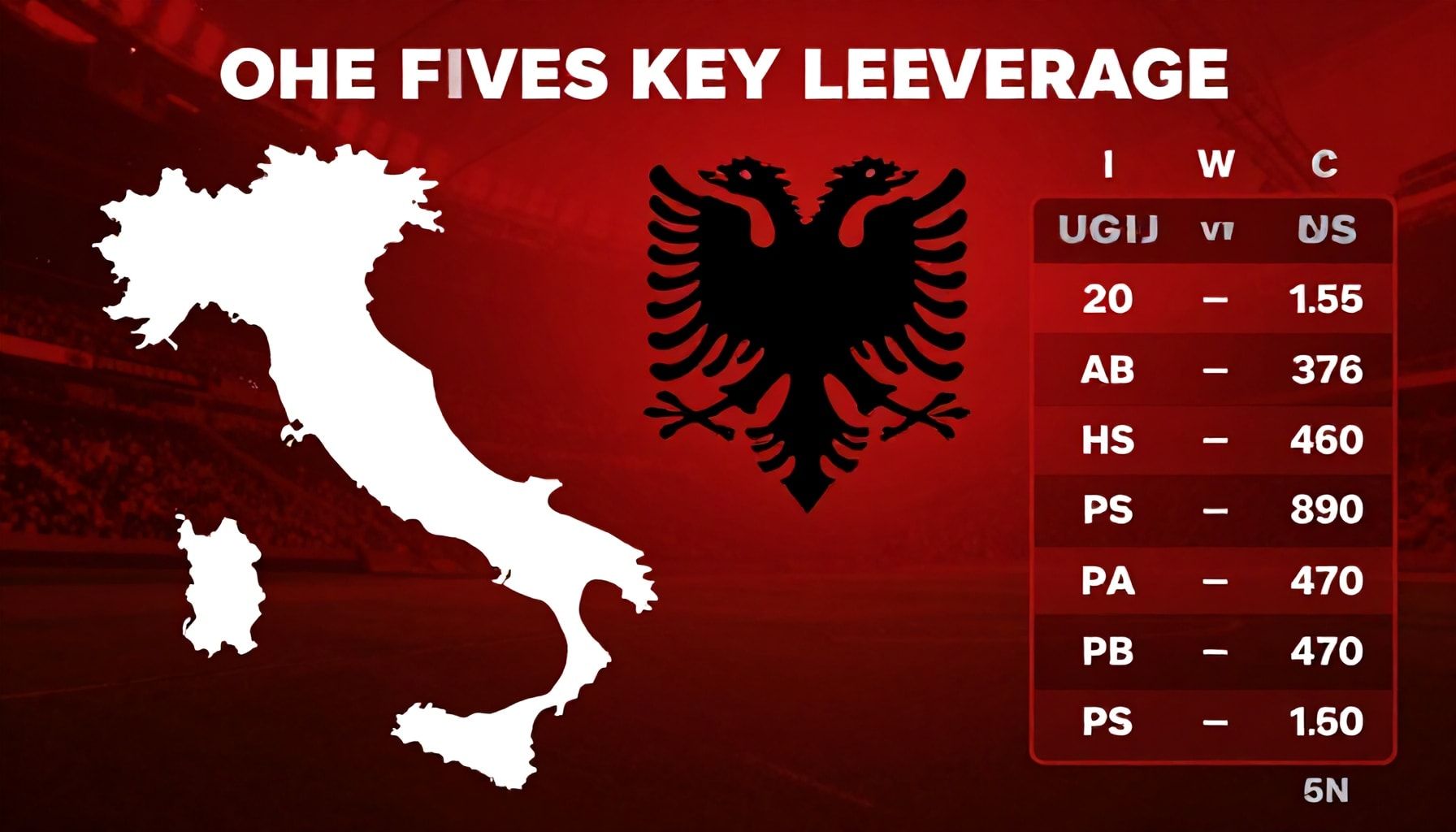 The Five Key Statistics Italy Must Leverage to Outmaneuver Albania in the Upcoming Euro Qualifier